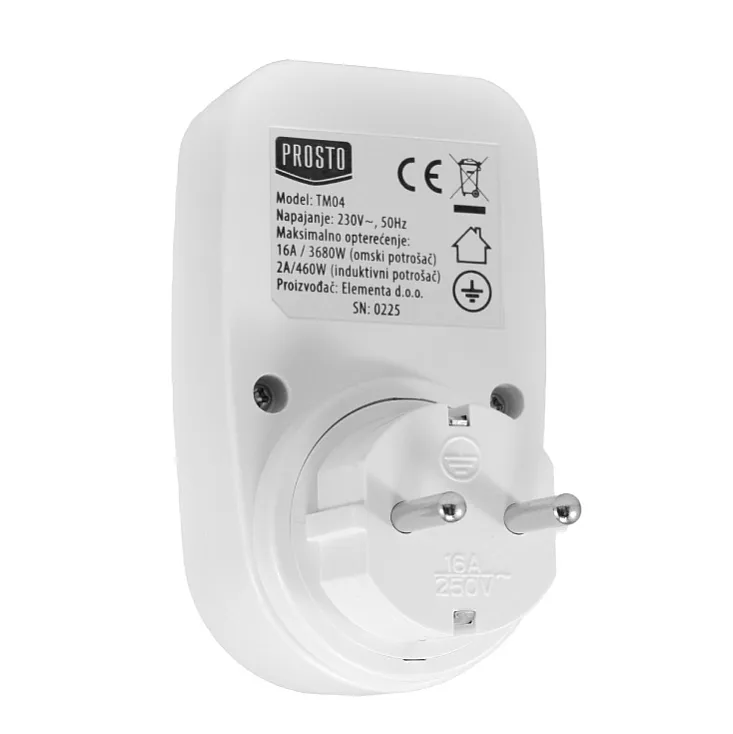 Digitalni vremenski prekidač 3680W TM04