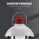 Prenosna LED punjiva lampa bela 17417-5905WH