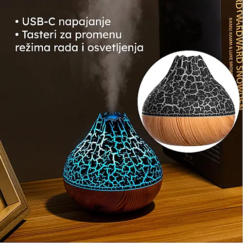 Stona ultrazvučna aroma lampa 17601-5963BK