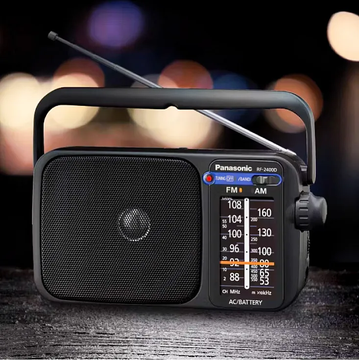 Panasonic prenosni radio prijemnik RF-2400DEG-K