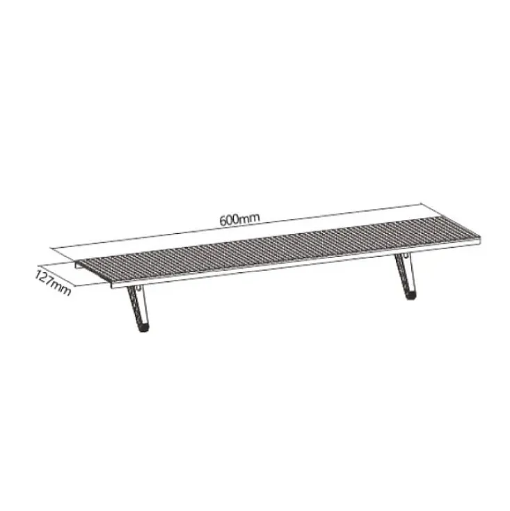 Polica-držač na TV-u 600x127x39 mm NAV-K52