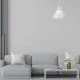 Braytron bela visilica 1xE27 BV05-00040
