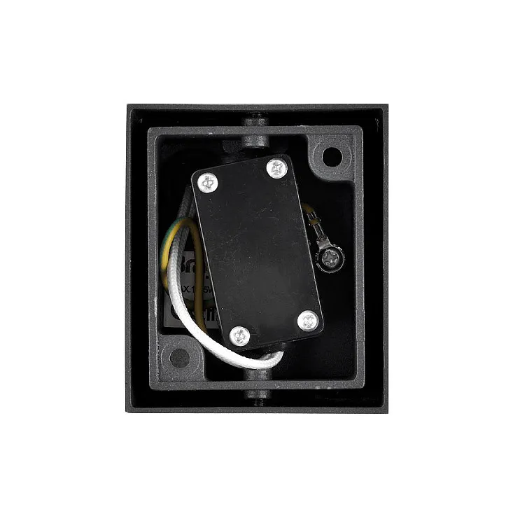 Braytron siva zidna lampa 1xGU10 BG32-00202