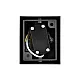Braytron siva zidna lampa 1xGU10 BG32-00202