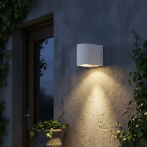 Braytron bela zidna lampa 1xGU10 BG32-00200