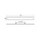 Braytron zidna LED lampa 18W BG38-03501