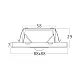 Braytron crna zidna LED lampa 1.5W BH07-00381