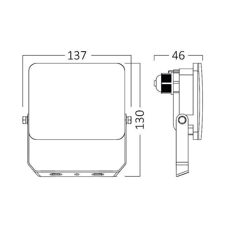 Braytron CCT LED reflektor 20W BT60-52080