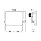 Braytron CCT LED reflektor 50W BT60-55080