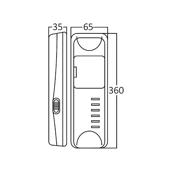 Braytron punjiva LED panik lampa 4W BC01-00330