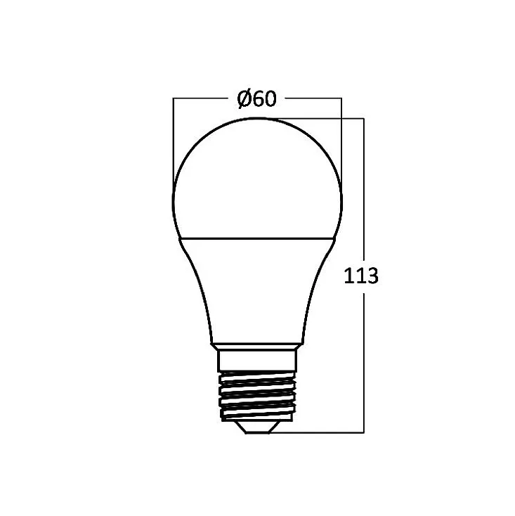LED Wi-Fi smart sijalica 9W Braytron BA13-00929