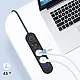 Razvodnik sa 3 mesta 2m 1.5mm2+pr. 3xUSB NV371U-2/BK