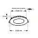 LED ugradna CCT panel lampa 24W KNC1-24W