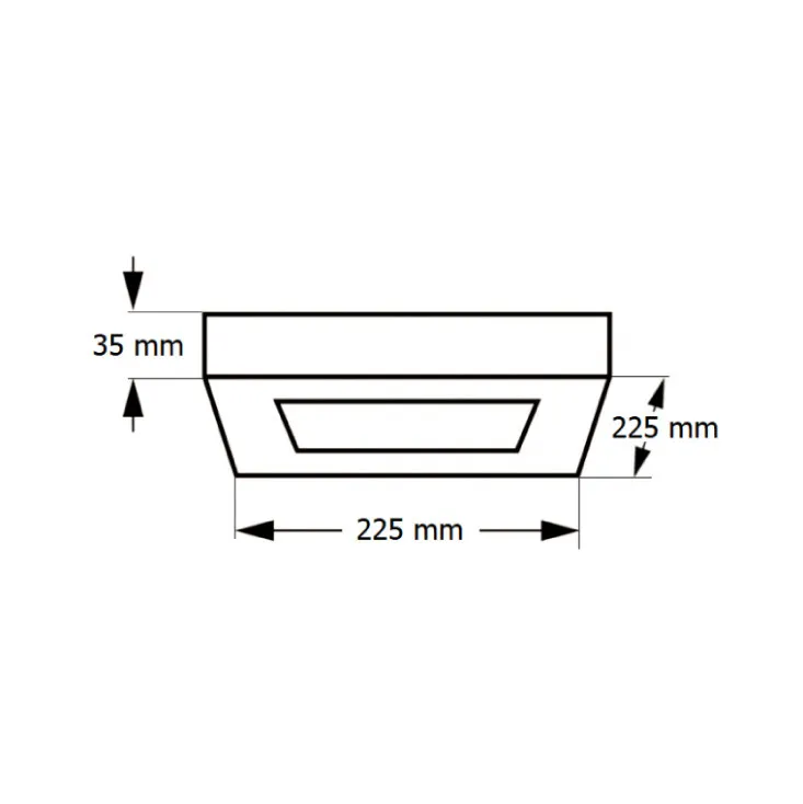 LED plafonjera 18W, promenljiva boja svetla KNS5-18W