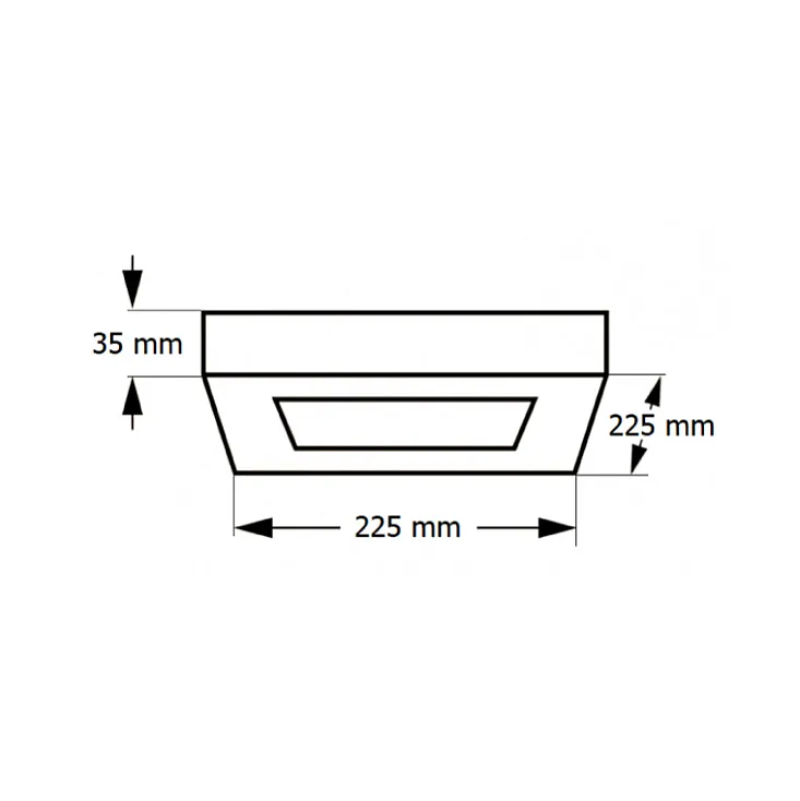 LED plafonjera 18W, promenljiva boja svetla KNS5-18W