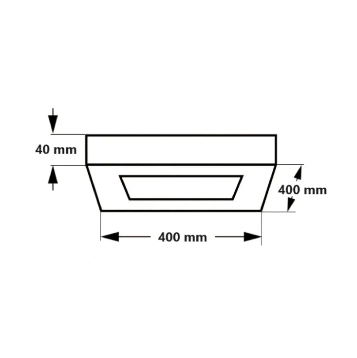 LED plafonjera 36W, promenljiva boja svetla KNS5-36W