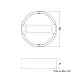 Nosač za ugradni LED panel 13W 4099854561924E