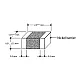 Kondenzator SMD 100nF 50V CVNF100K0805