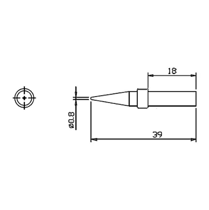 Vrh za lemilicu Solomon SR622