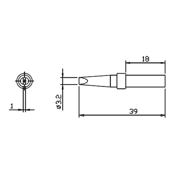 Vrh za lemilicu Solomon SR625