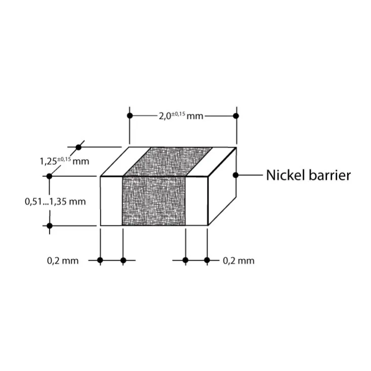 Kondenzator SMD 470nF 16V CVNF470K0805