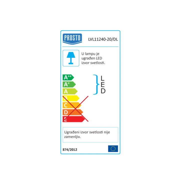 Viseća LED lampa 20W LVL11240-20/DL