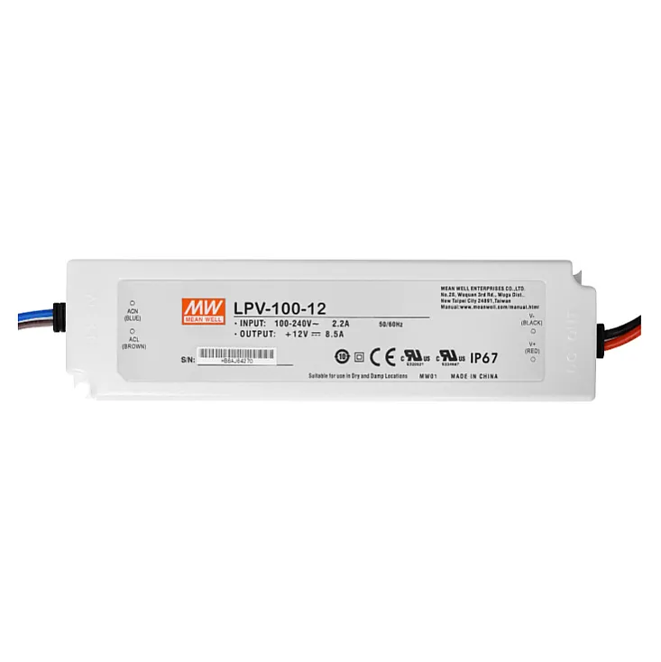 Ispravljač 100W IP67 LPV-100-12