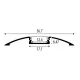 Aluminijumski profil za LED trake LPR-5711/2