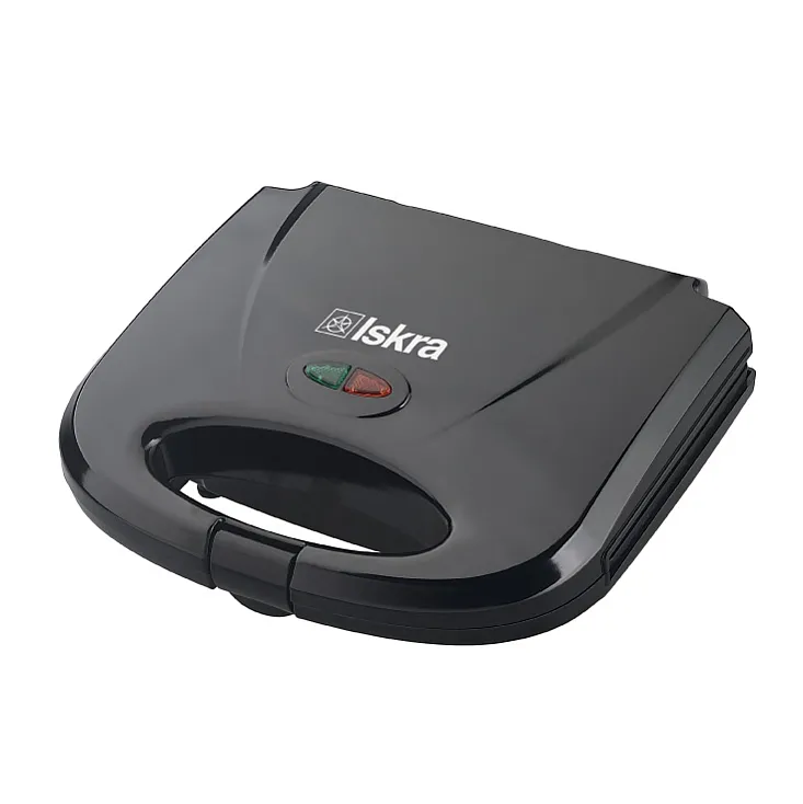Iskra sendvič toster 800W MG-2-BL