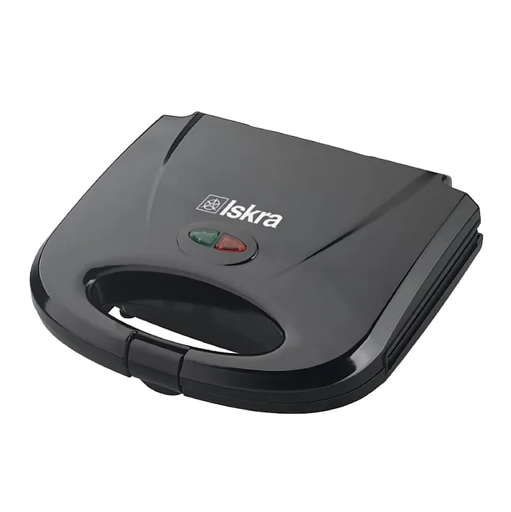 Iskra sendvič toster 800W SM-2-BL