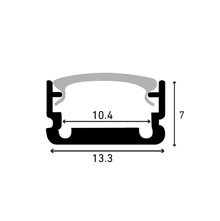 LED magnetna linearna svetiljka 12W 48V 4000K 24° 220x22x45mm 3Y M204003-220 Mitea Lighting