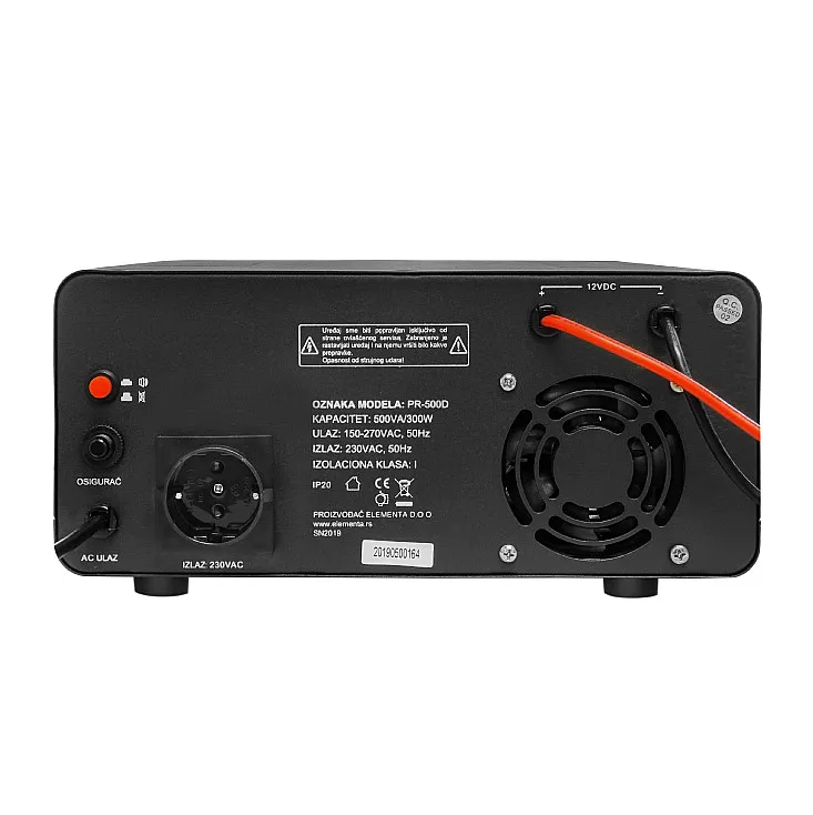 Naponski pretvarač 300W sa punjačem akumulatora PR-500D