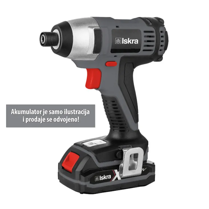 Iskra X-Cross akumulatorski udarni odvijač 20V IX-TW07