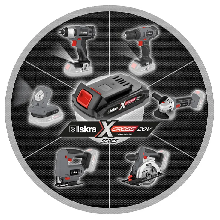 Iskra X-Cross akumulatorska bušilica 20V IX-DR39