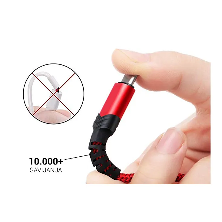 USB 2.0 kabel, USB A- USB C, 1m USBKP-A/TypeC