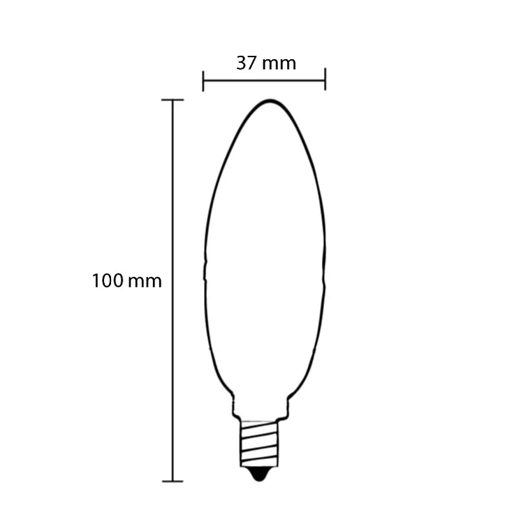 LED sijalica toplo bela 4.9W Osram O26453
