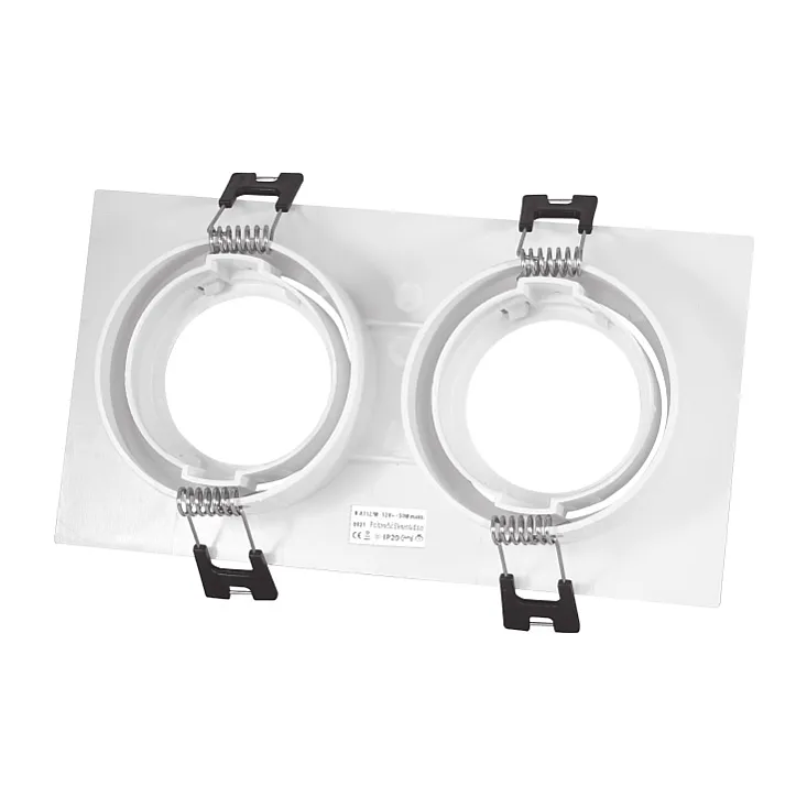 Ugradna rozetna + GU5.3 / MR16 grlo R-A112/W