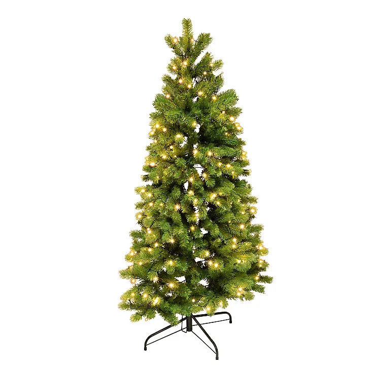 Nazidna veštačka jelka 150cm sa osvetljenjem KMF7/150