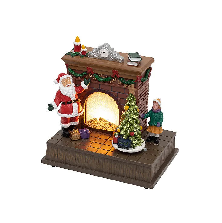 Svetleća LED diorama "kamin" DRM14