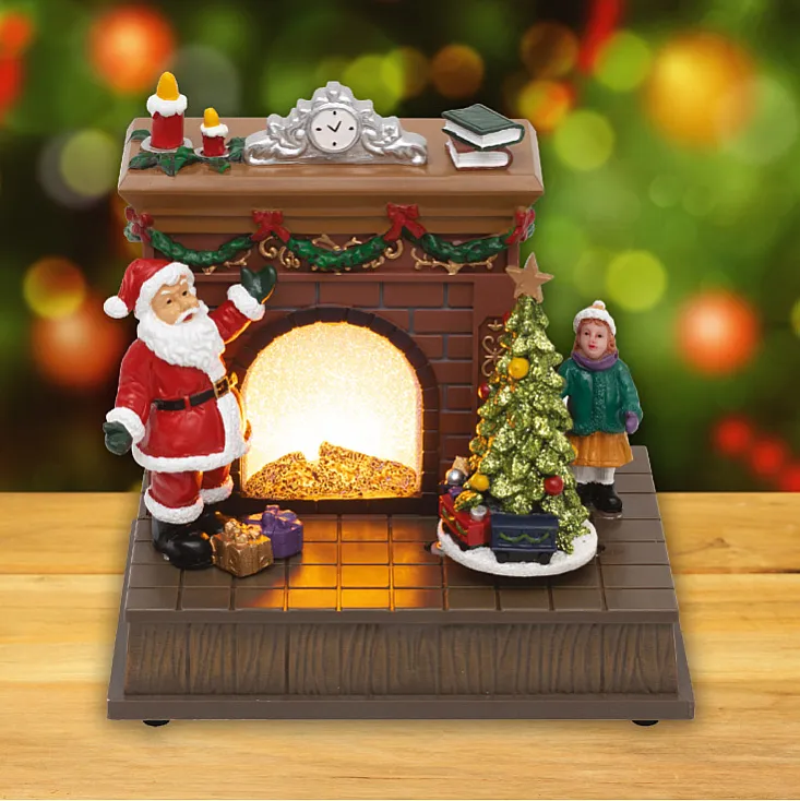 Svetleća LED diorama "kamin" DRM14