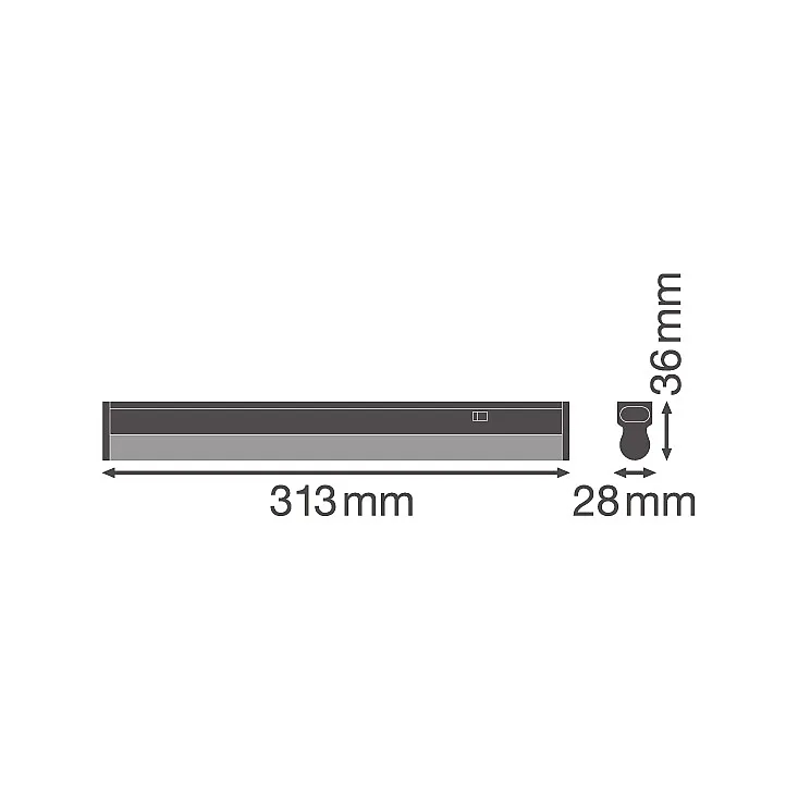 LED strela 31cm 4W Ledvance 4058075106093E