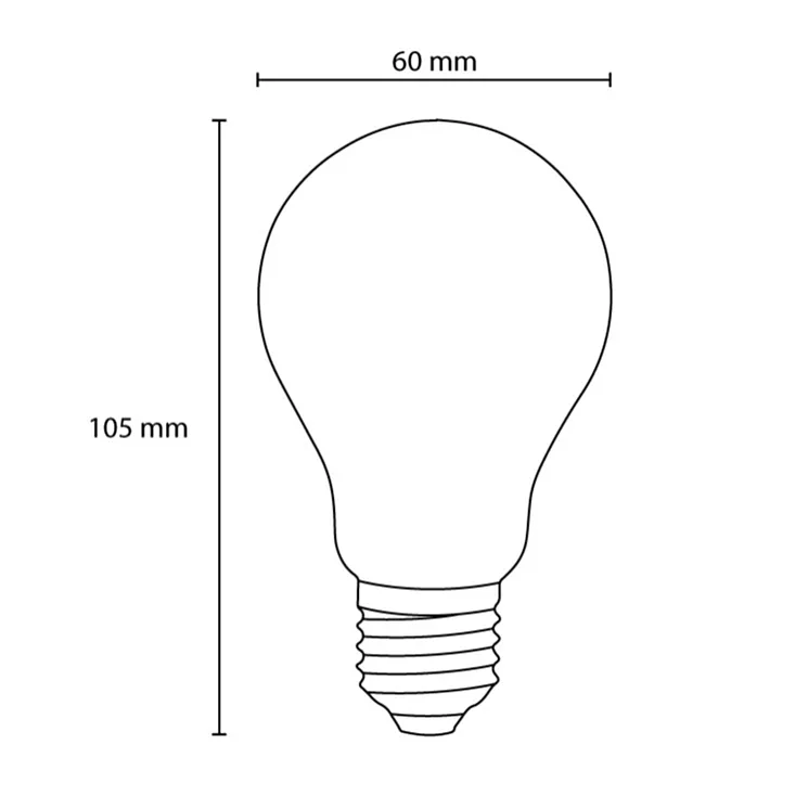 LED filament sijalica klasik hladno bela 8W Osram 4058075288683E