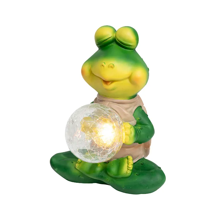 Solarna baštenska lampa "žaba" MX642