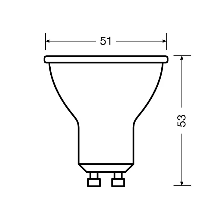 LED sijalica toplo bela 6.9W Osram 4058075096646E