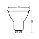 LED sijalica dnevno svetlo 6.9W Osram 4058075096684E