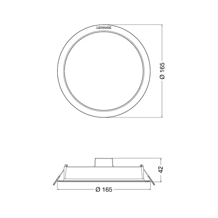 Ledvance LED ugradna panel lampa 13W 4058075703100E