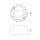 Nosač za ugradni LED panel 4W 4058075709881E