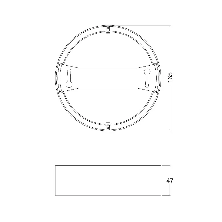 Nosač za ugradni LED panel 13W 4058075709928E