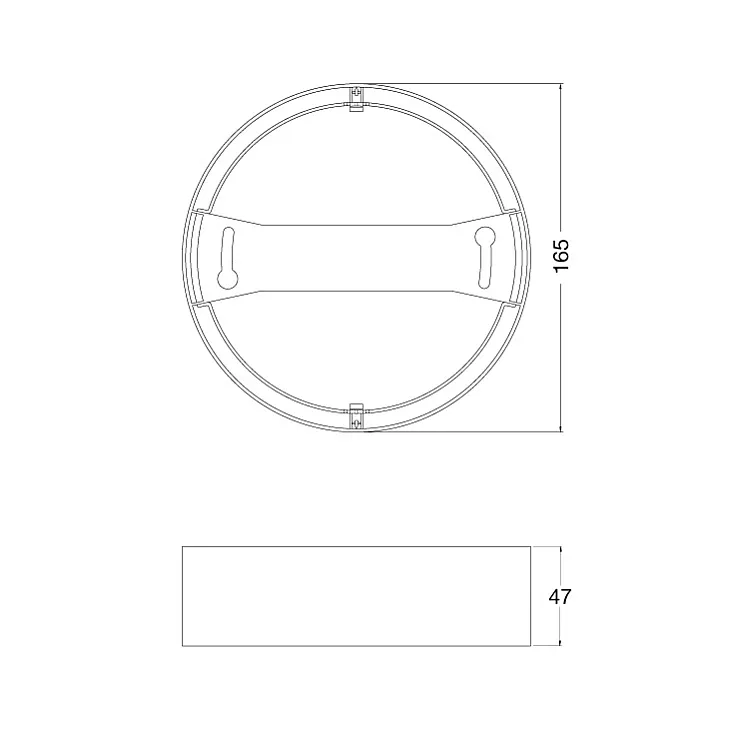 Nosač za ugradni LED panel 13W 4058075709928E