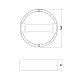 Nosač za ugradni LED panel 13W 4058075709928E